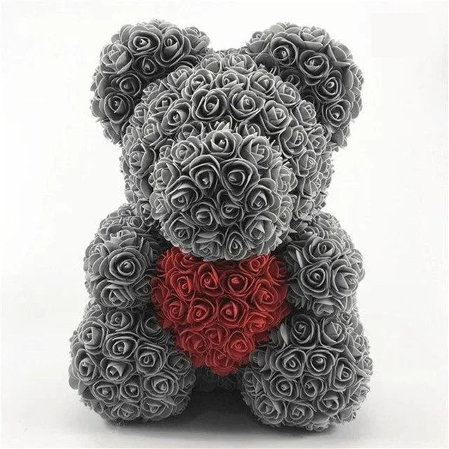 The Eternal Rose Teddy Bear -LARGE BEAR