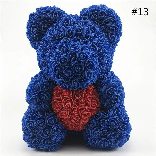 The Eternal Rose Teddy Bear -LARGE BEAR