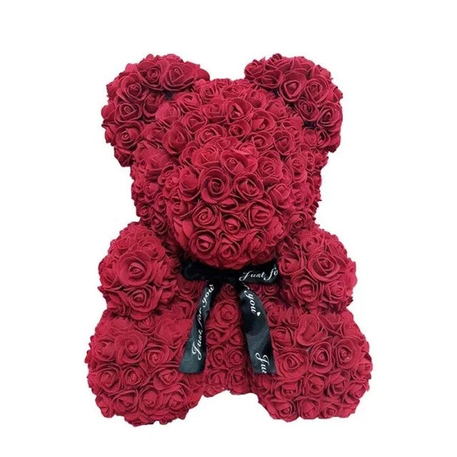 The Eternal Rose Teddy Bear -LARGE BEAR