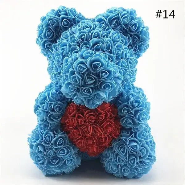 The Eternal Rose Teddy Bear -LARGE BEAR