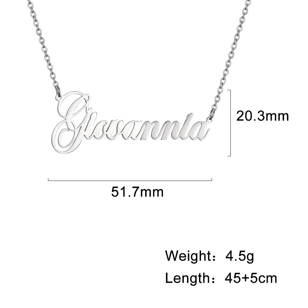 The Eternal Name Necklace (Personalisable)