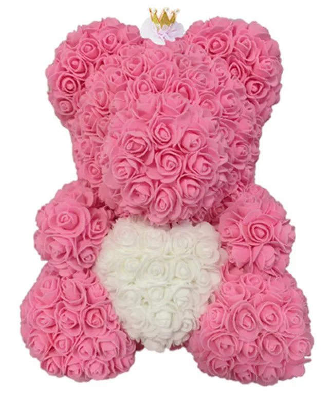 The Eternal Rose Teddy Bear -LARGE BEAR