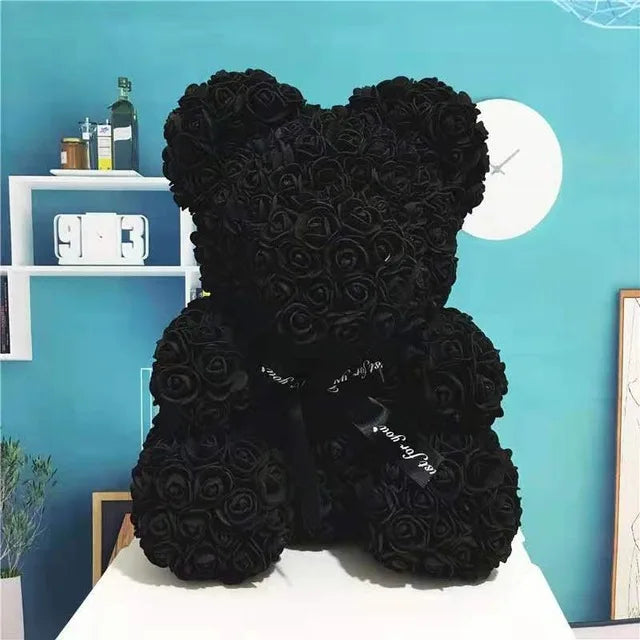 The Eternal Rose Teddy Bear -LARGE BEAR