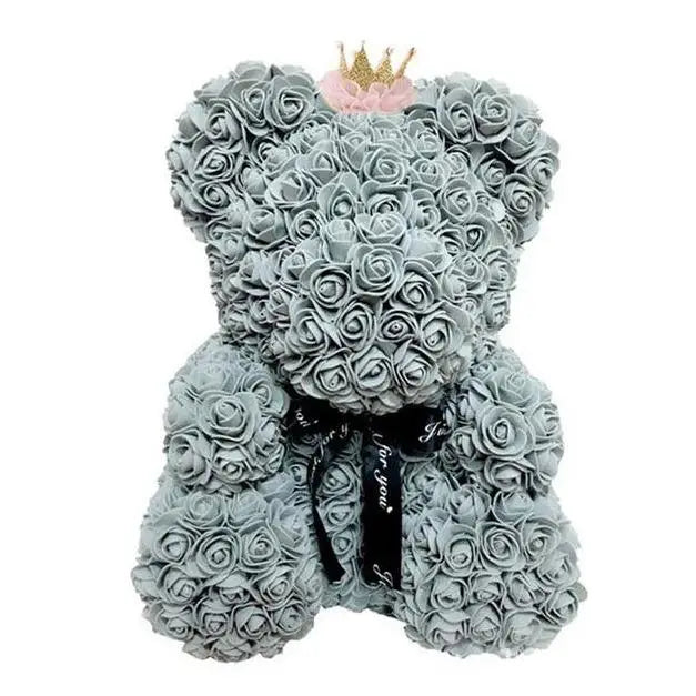 The Eternal Rose Teddy Bear -LARGE BEAR