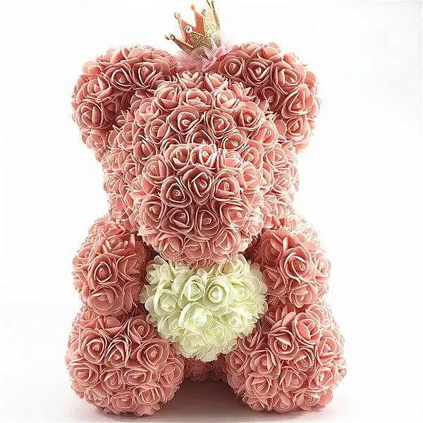 The Eternal Rose Teddy Bear -LARGE BEAR