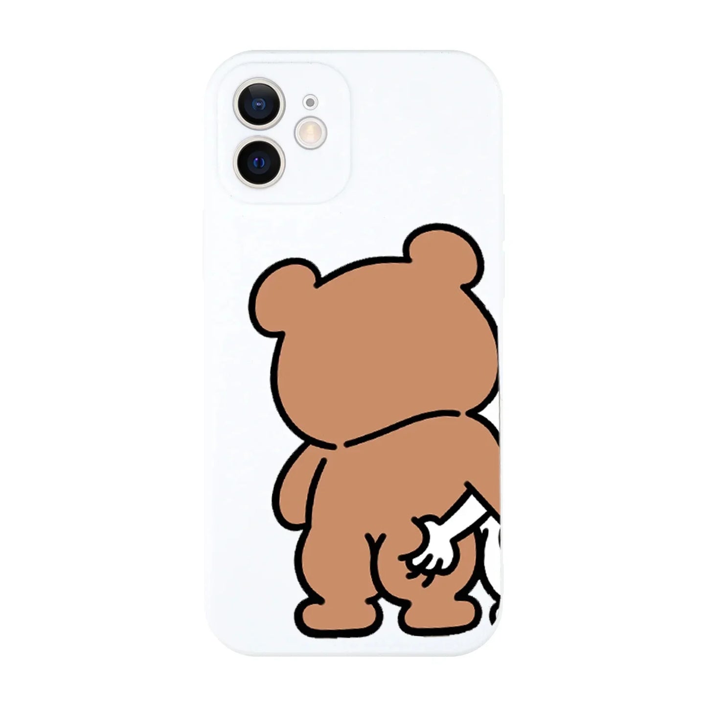 Cute Bunny & Bear Couple Phone Cases – Love in Every Call!