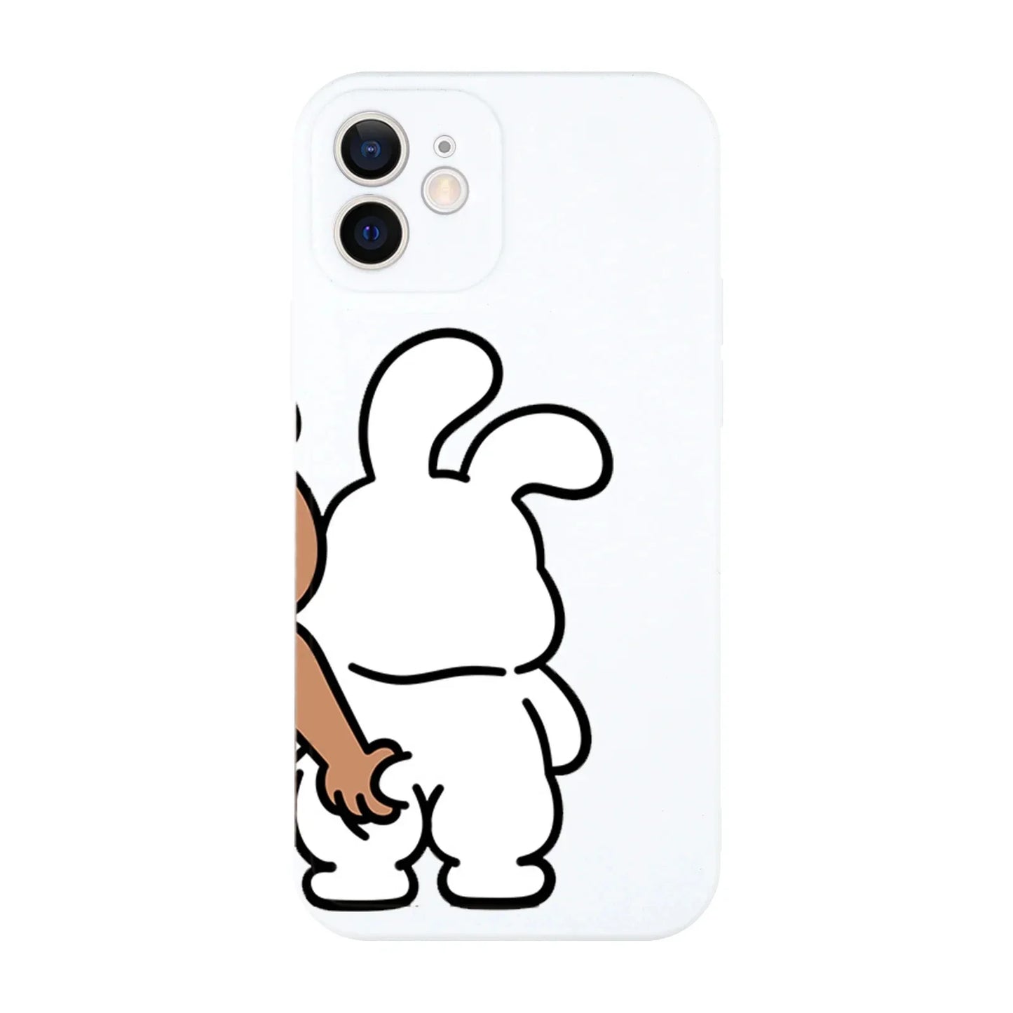 Cute Bunny & Bear Couple Phone Cases – Love in Every Call!