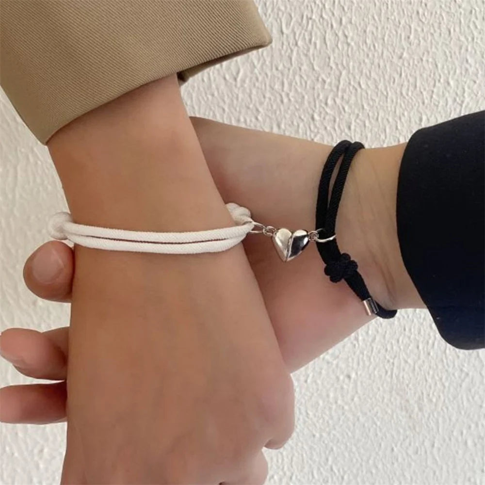 Simple Cotton Rope Couple Bracelet Set